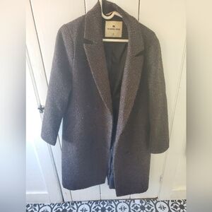 The Normal Brand Women's Charcoal Pea Coat